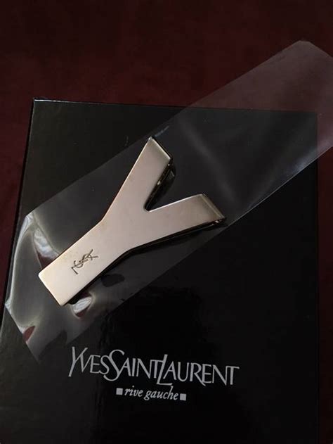 ysl claw clip|st laurent ysl money clip.